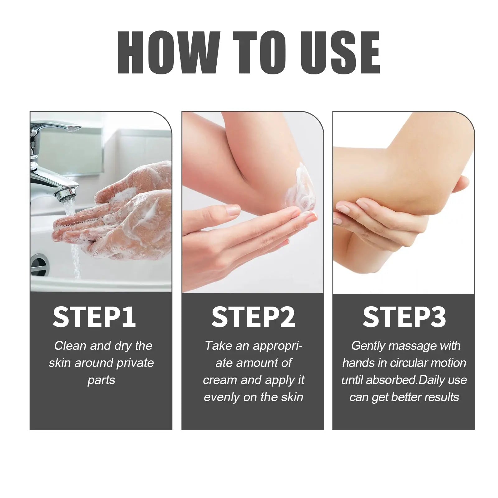 Soft Whitening Cream for Intimate Areas