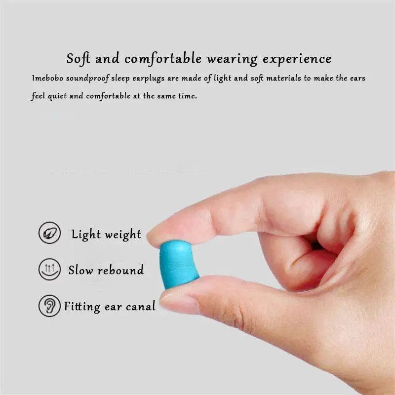 SoftSilence Noise Reduction Ear Plugs for Peaceful Sleep
