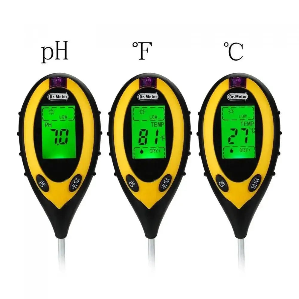 Soil pH Meter Tester for Gardens and Plant Health Analysis