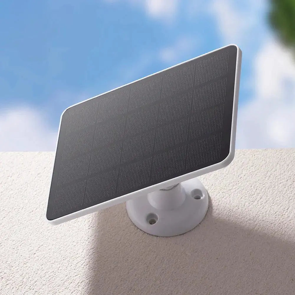 Solar Panel Charger For Security Cameras And Lights