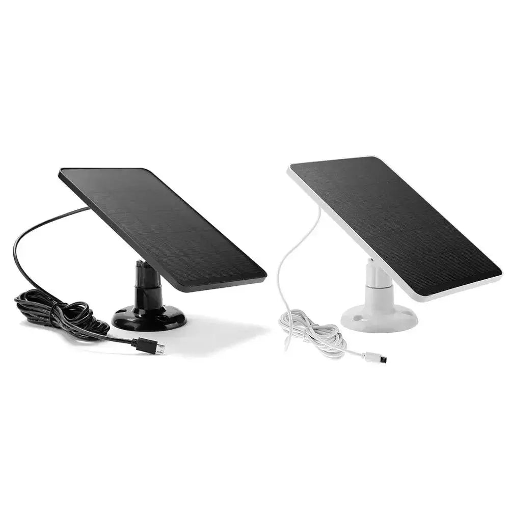 Solar Panel Charger For Security Cameras And Lights