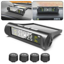 Solar Powered TPMS For Cars With Alerts