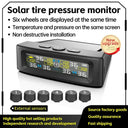 Solar TPMS for Truck RVs Safe Driving