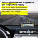 Solar TPMS for Truck RVs Safe Driving