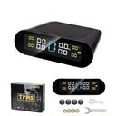 Solar TPMS Kit for Cars Tire Monitoring