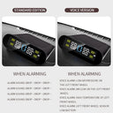 Solar TPMS Kit for Cars Tire Monitoring
