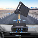 Solar TPMS System for Real-Time Driver Alerts