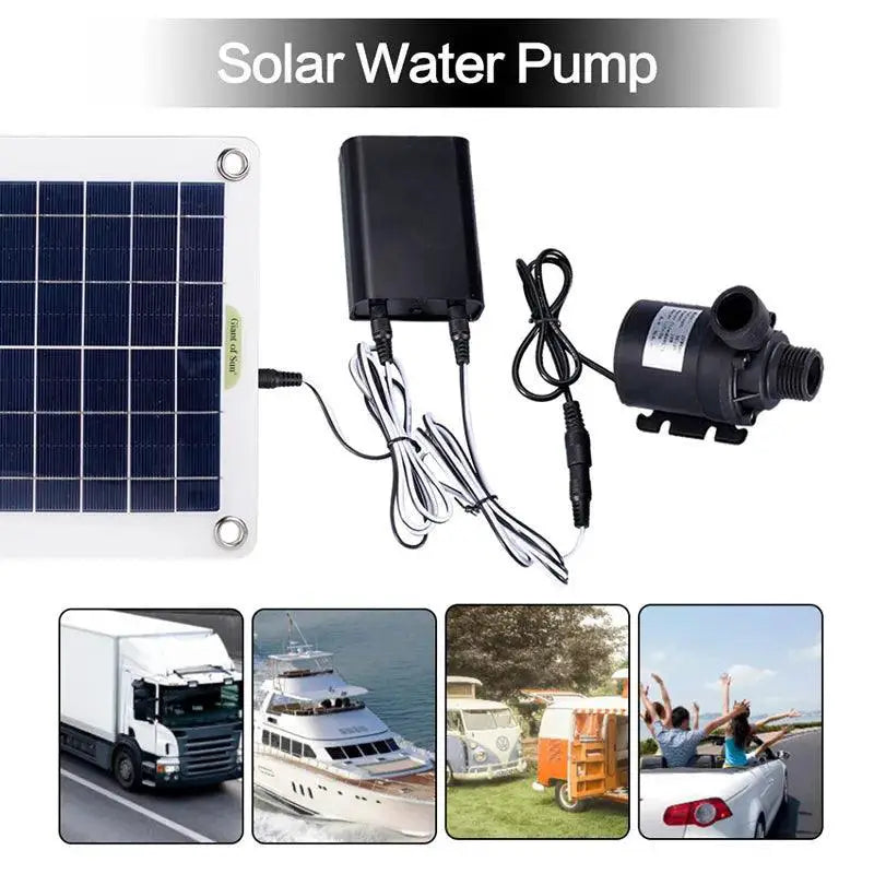 Solar Water Pump System Pool Bird Bath High Efficiency