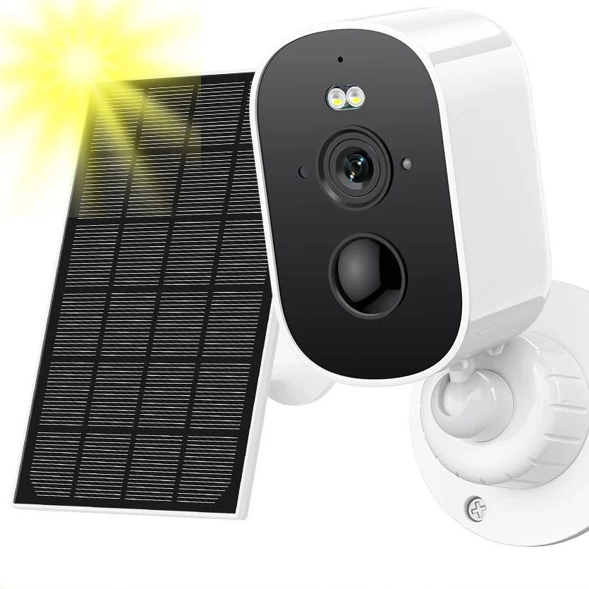 SolarGuard 1080P Solar Outdoor Camera - PIR Motion Alarm With Cloud StorageX Pro