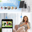 SolarGuard Solar-Powered Camera for Home
