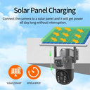 Solar Outdoor Camera for Home Security