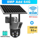Solar Outdoor Camera for Home Security