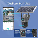 Solar Outdoor Camera for Home Security