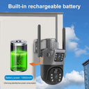 Solar Outdoor Camera for Home Security