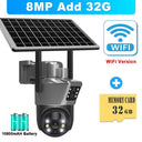 Solar Outdoor Camera for Home Security