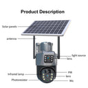 Solar Outdoor Camera for Home Security