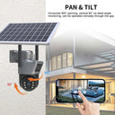 Solar Outdoor Camera for Home Security