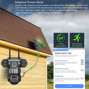 Solar-Powered Outdoor Cam for Remote Use
