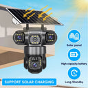 Solar-Powered Outdoor Cam for Remote Use