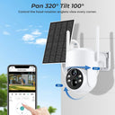 Solar Outdoor Security Camera for Home