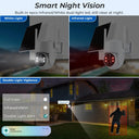 Solar Outdoor Security Camera for Home