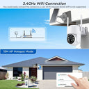Solar Outdoor Security Camera for Home