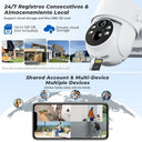 Solar Outdoor Security Camera for Home