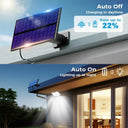 Outdoor Solar Motion Light for Driveways