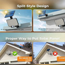 Outdoor Solar Motion Light for Driveways