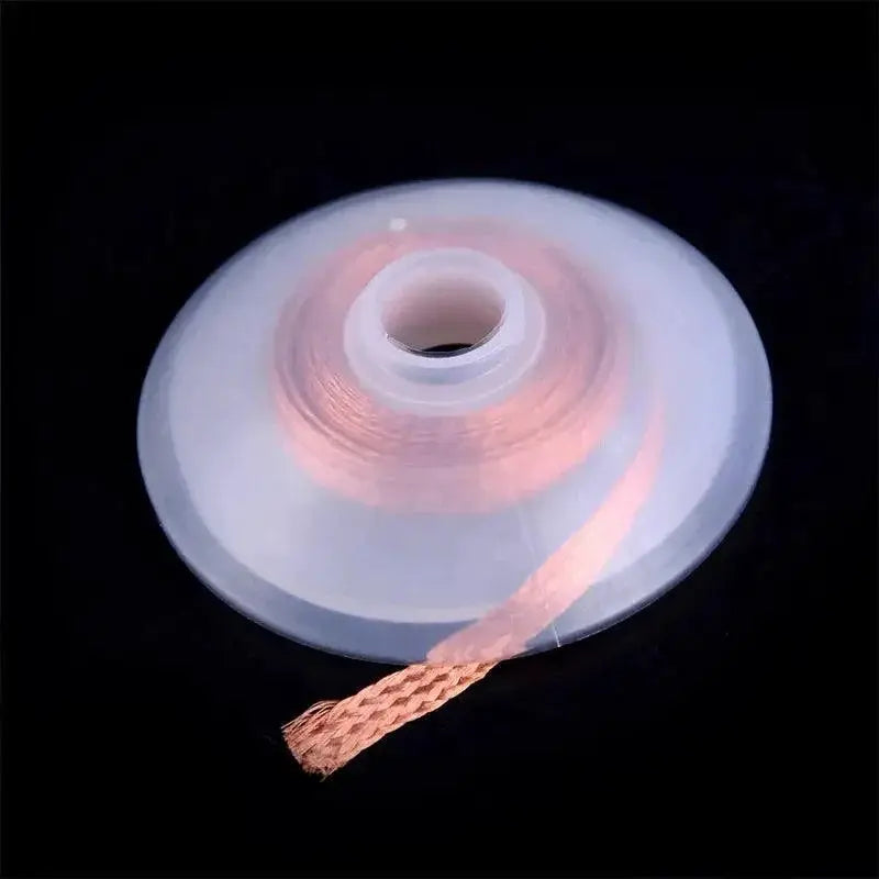 Copper Solder Wick Desoldering Braid Tape Tool Electronics
