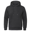 Solid Color Men's Fleece Hoodie Hip Hop Streetwear Sweatshirt