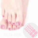 Mess-Free Toe Nail Stickers for Pedis