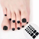 Mess-Free Toe Nail Stickers for Pedis