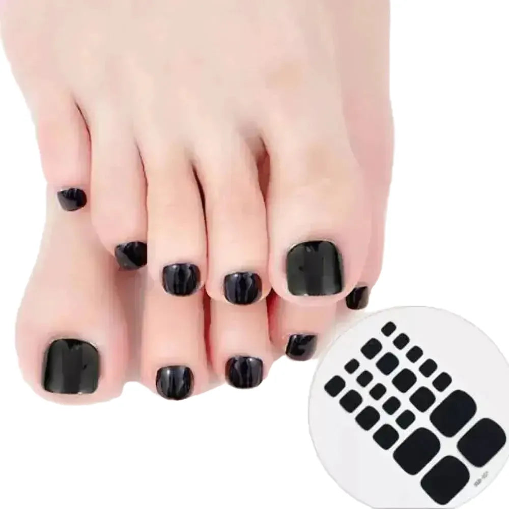 Mess-Free Toe Nail Stickers for Pedis — XD012