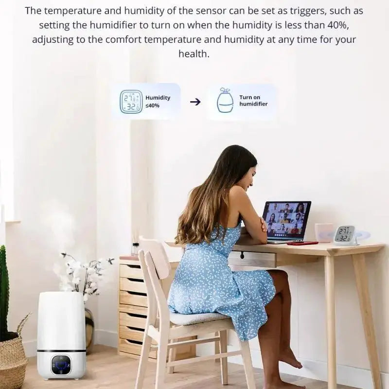 Sonoff Zigbee Temperature Humidity Sensor Real Time