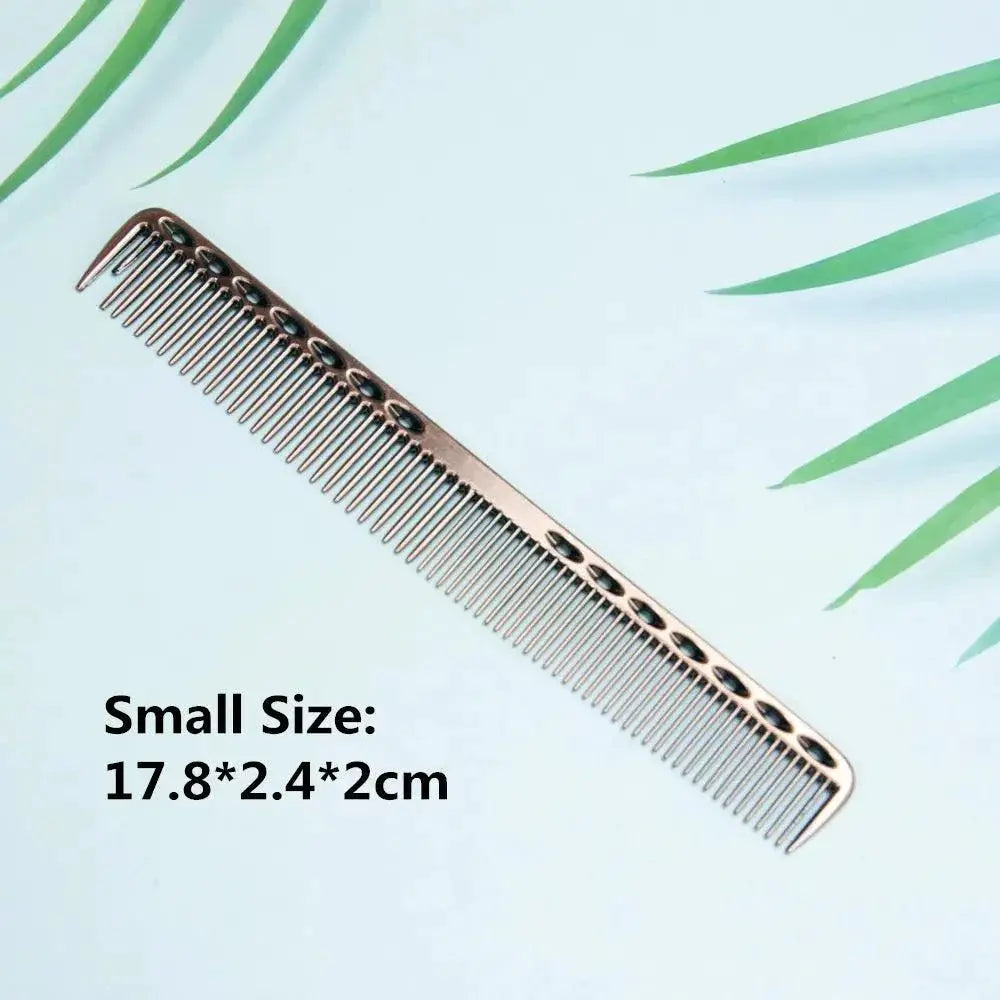 Space Aluminum Comb Pro Ultimate Barber Styling Tool