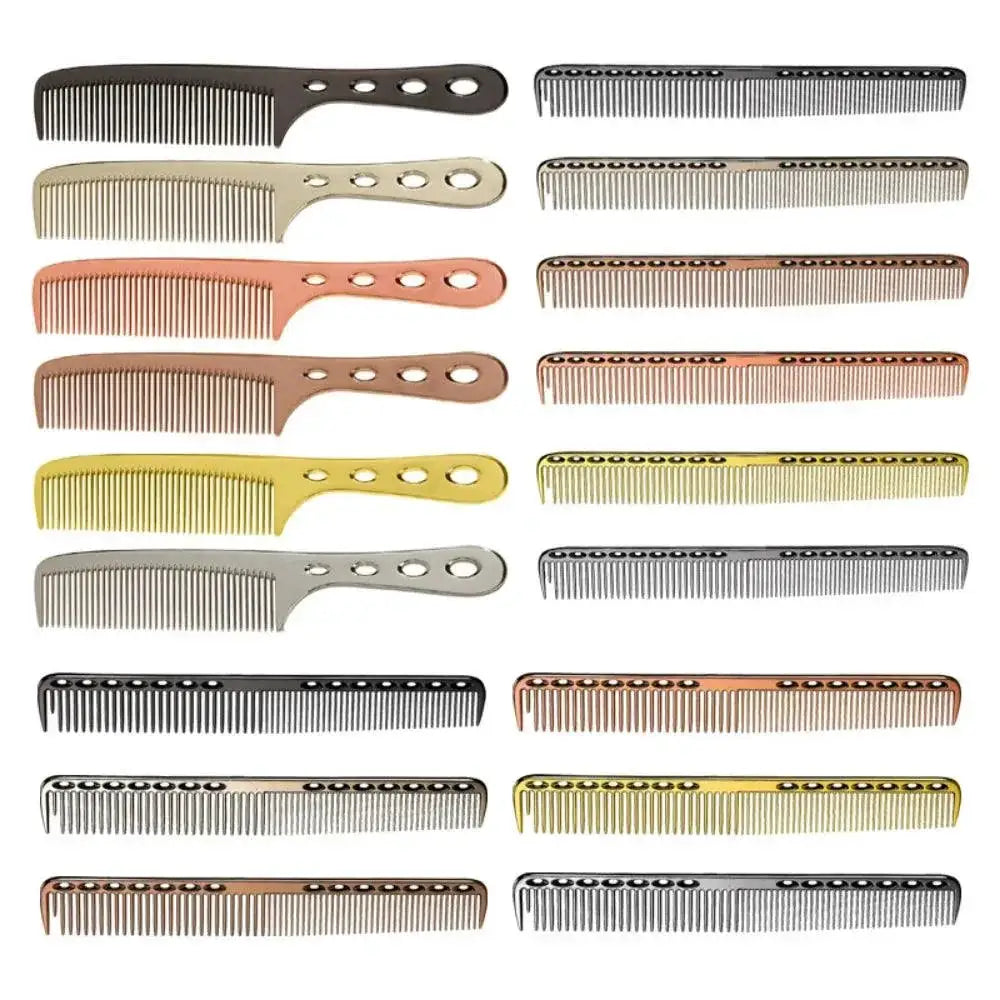 Space Aluminum Comb Pro Ultimate Barber Styling Tool