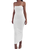 Spaghetti Strap Midi Dress: Summer Chic Essential Style