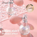 Sparkling Glitter Highlighter Spray for Radiant Makeup Glow
