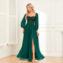 Sparkling Sequin Maxi Dress Glam at Proms and Parties
