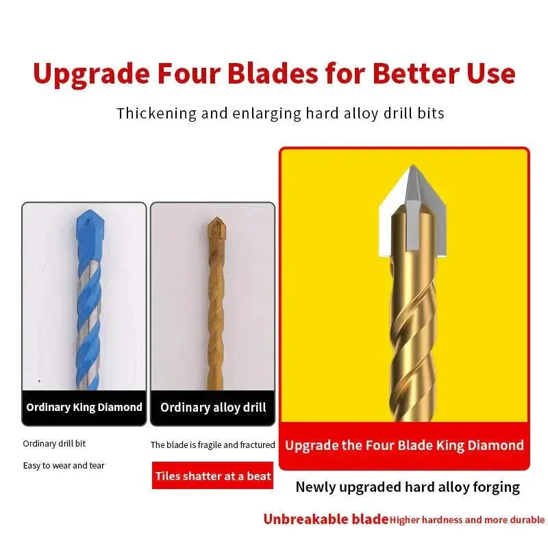 Special Alloy Drill Bit For Glass Cement Metal And More