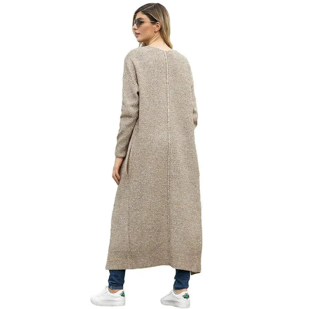Special Offer European Mid Length Cardigan Sweater Women