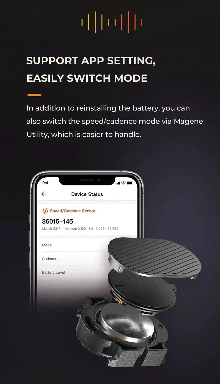 Speed and Cadence Sensor for Road Bikes — product view 14