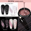 Spider Web Wire Drawing Gel Nail Polish Set Vibrant Art