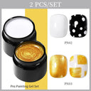 Spider Wire Gel Nail Polish Set for Creative Designs