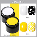 Spider Wire Gel Nail Polish Set for Creative Designs