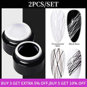 Spider Wire Gel Nail Polish Set for Creative Designs