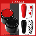 Spider Wire Gel Nail Polish Set for Creative Designs