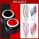 Spider Wire Gel Nail Polish Set for Creative Designs