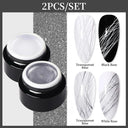 Spider Wire Gel Nail Polish Set for Creative Designs